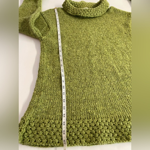 GLENDALOUGH WOOLEN MILLS HAND KNIT 100% PURE WOOL SWEATER SZ L - Picture 16 of 16